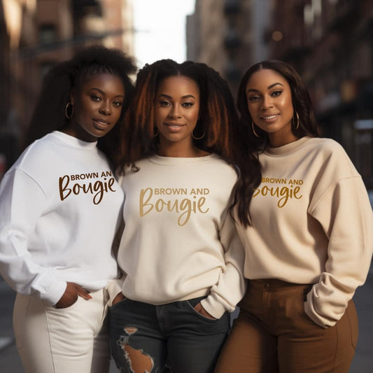 BROWN AND BOUGIE 2.0 [CREWNECK]